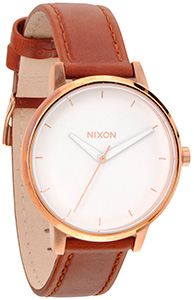 Nixon Kensington Leather Rosegold/ White A108-1045