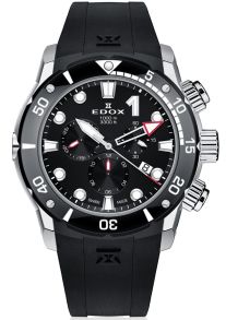 Edox CO-1 Titanium 1000M Divers Chronograph 10242 TIN NIN