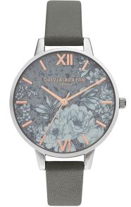 Olivia Burton Terrazzo Florals Dark Grey Rose Gold & Silver OB16TZ05