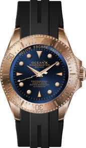 OceanX Sharkmaster Bronze Lightning Bolt Edition 500 Meters Automatic Diver SMB523